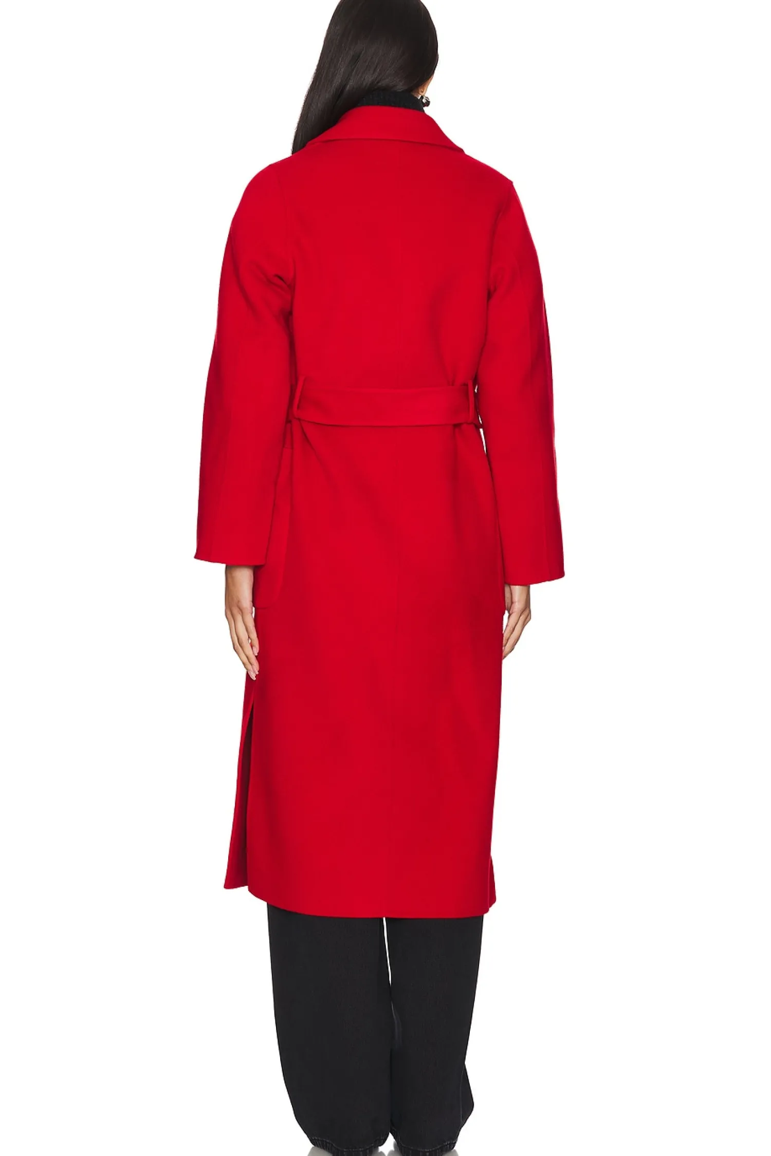 Women Ivy Oak Jackets & Coats>Celia Belted Double Face Coat