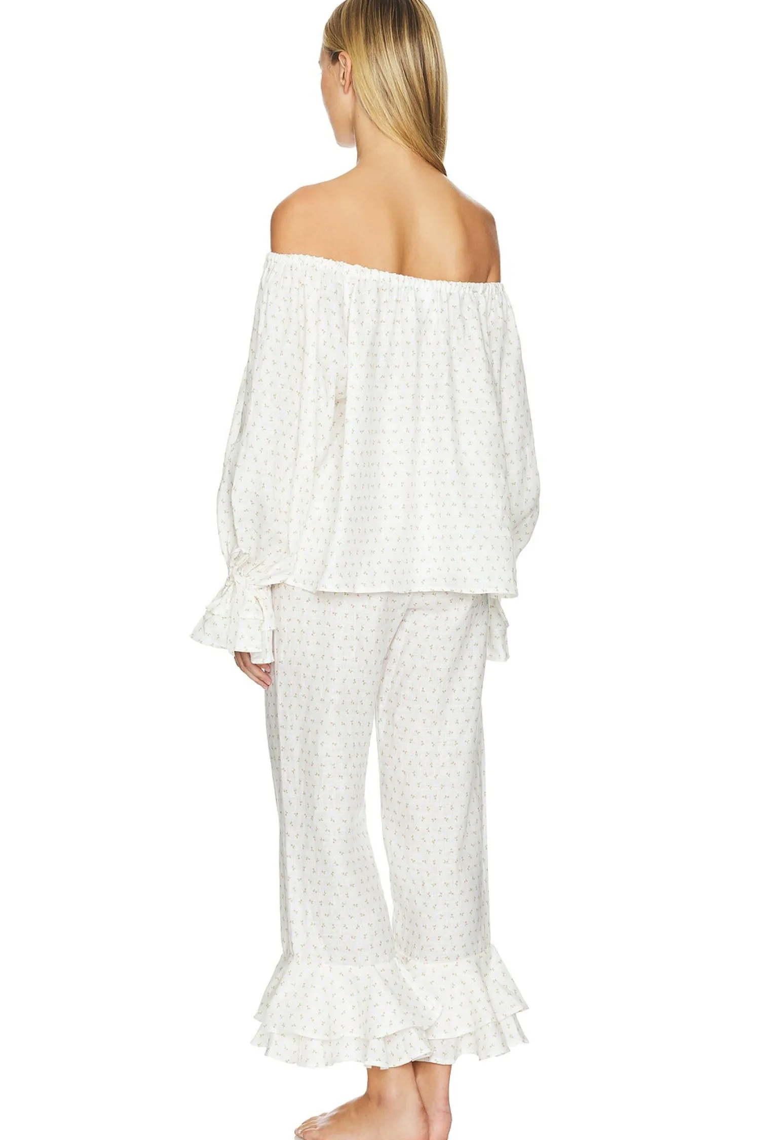 Women Sleeper Lingerie & Sleepwear|Jumpsuits>Cha-Cha Linen Lounge Set