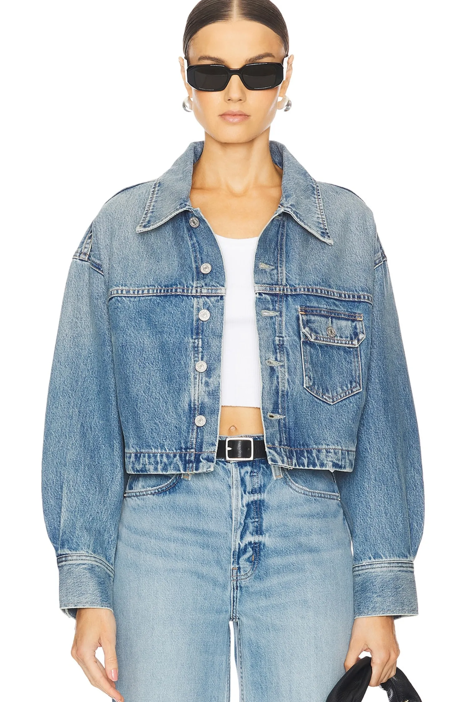 Women Citizens of Humanity Jackets & Coats>Chantry Crop Boxy Jacket