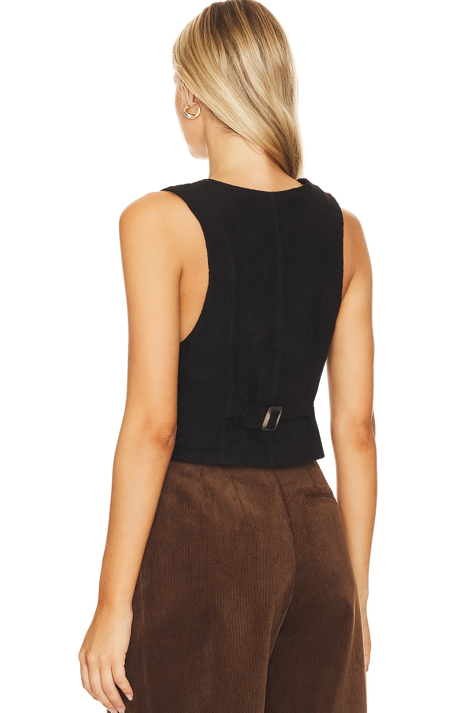 Women Free People Jackets & Coats>Charley Linen Vest