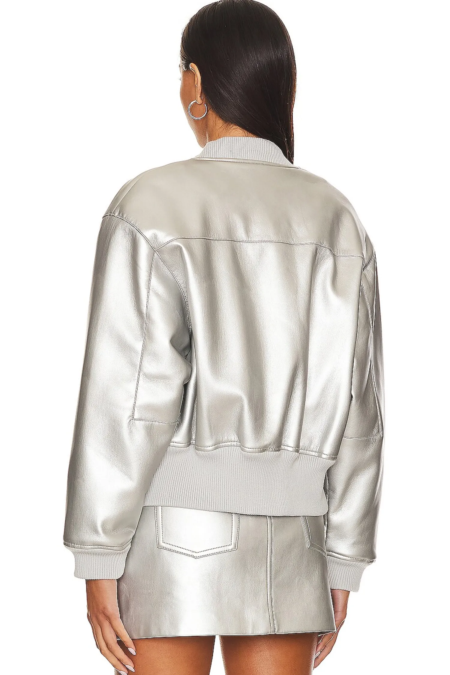 Women Apparis Jackets & Coats>Chaz Metallic Jacket