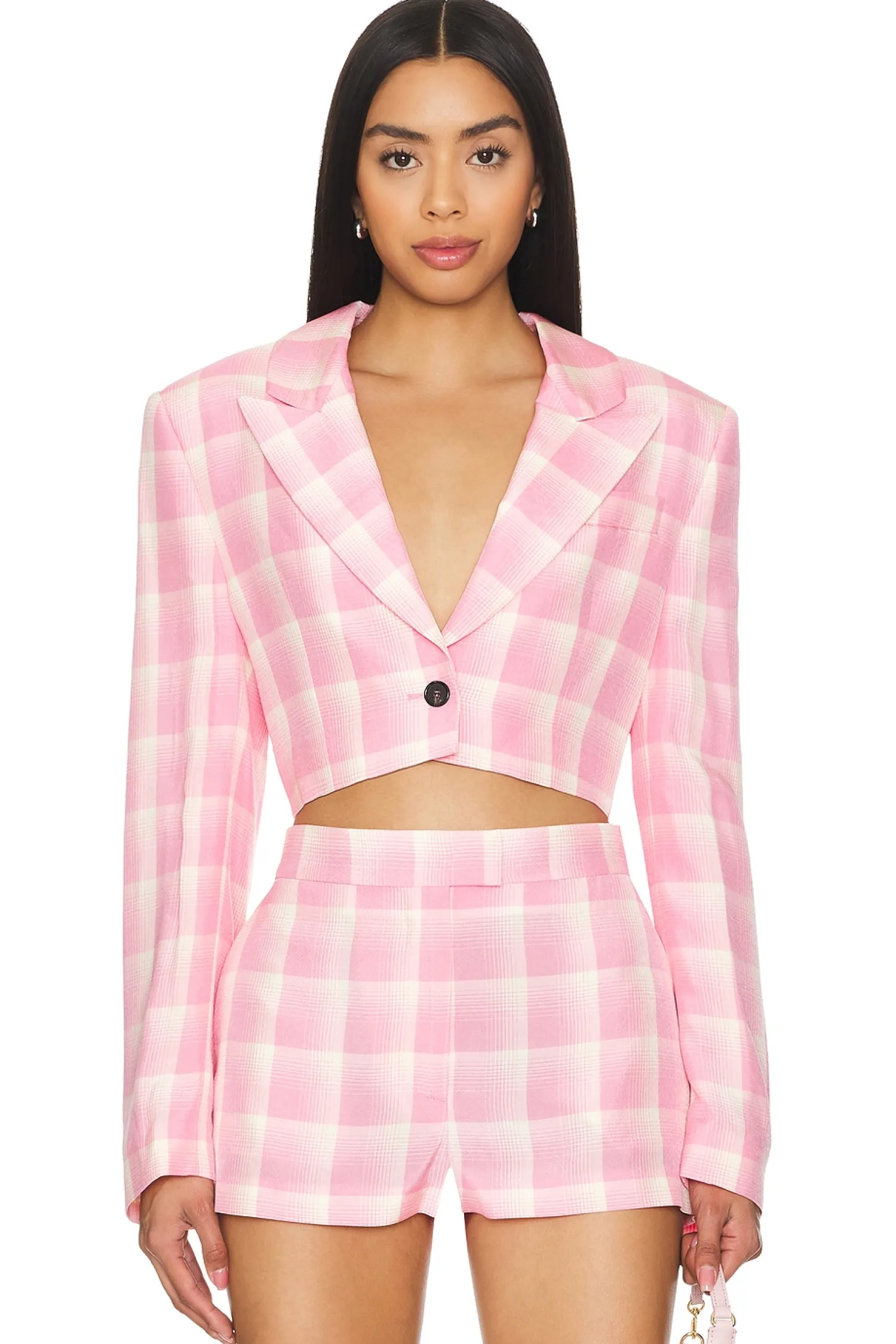 Women MSGM Jackets & Coats>Check Blazer