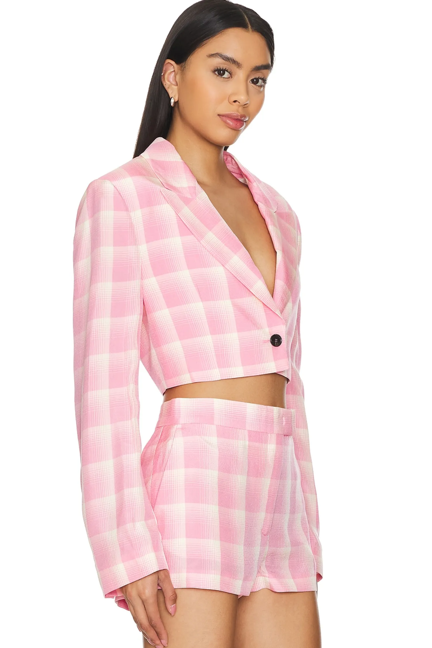 Women MSGM Jackets & Coats>Check Blazer