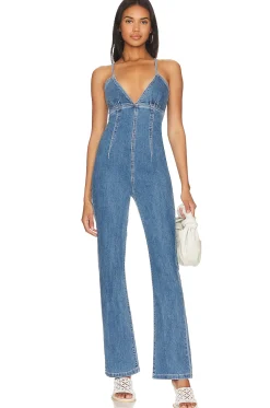 Women MORE TO COME Jumpsuits>Chiara Tie Back Jumpsuit