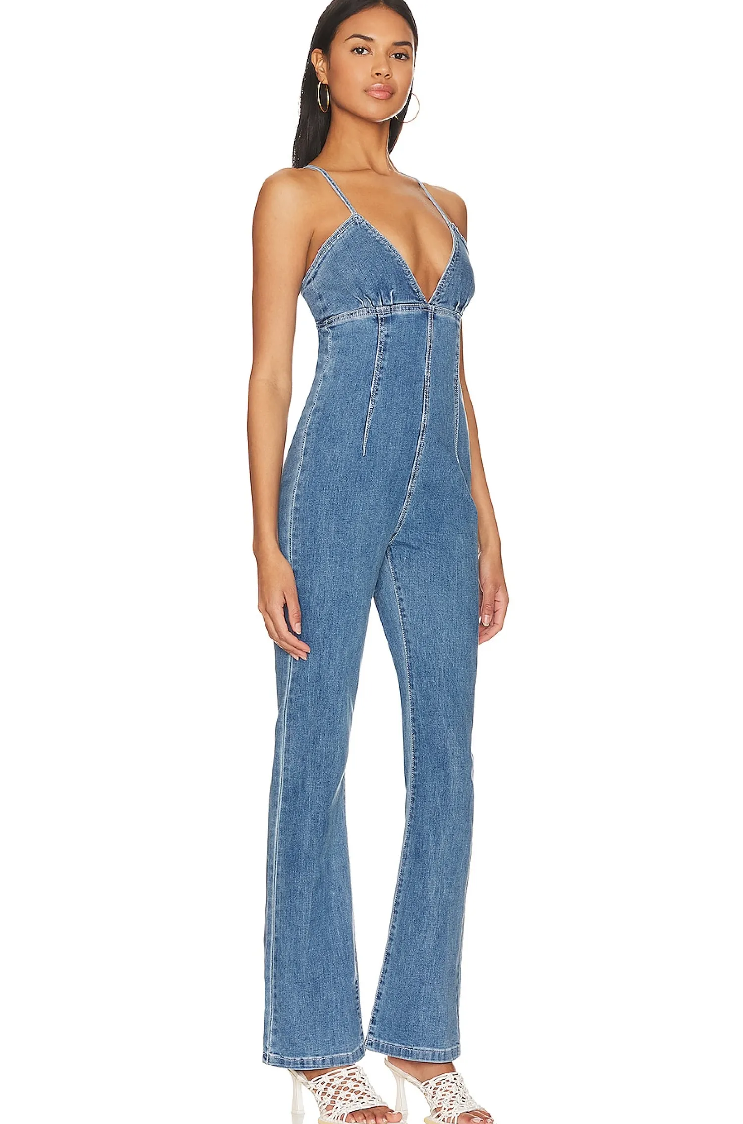 Women MORE TO COME Jumpsuits>Chiara Tie Back Jumpsuit