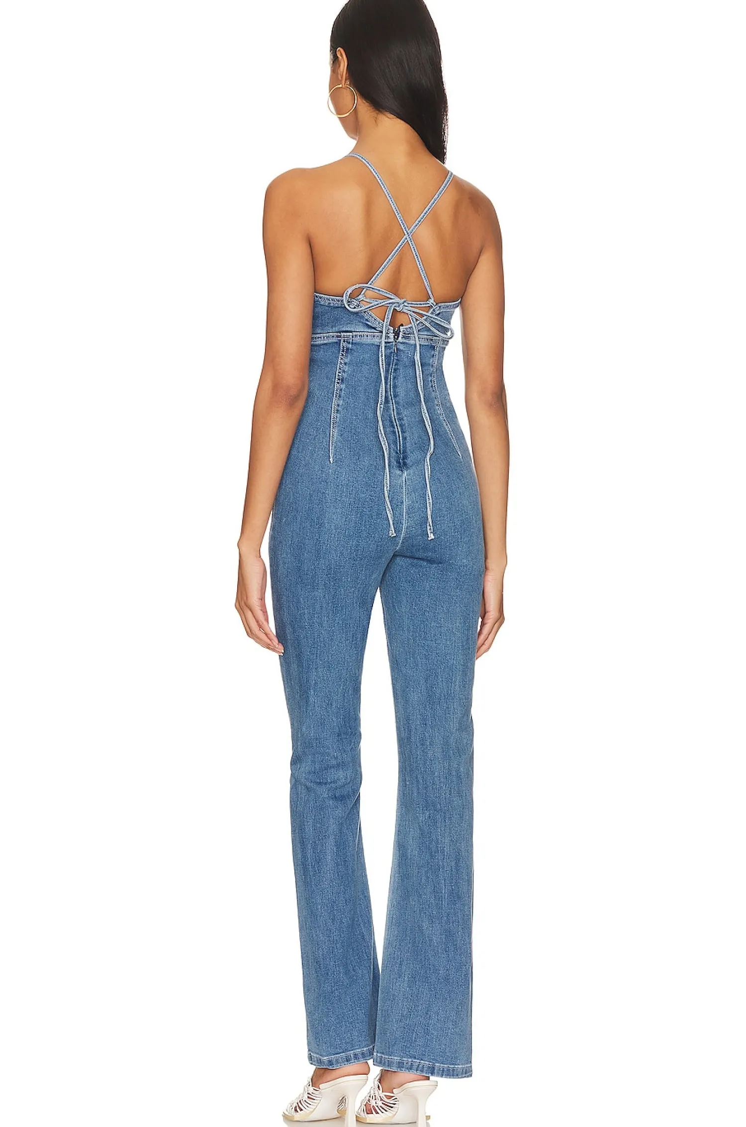 Women MORE TO COME Jumpsuits>Chiara Tie Back Jumpsuit