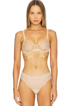Women Commando Lingerie & Sleepwear>Chic Mesh Full Cup Underwire Bra