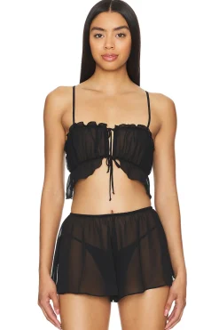 Women Only Hearts Lingerie & Sleepwear>Chiffon Petal Bralette
