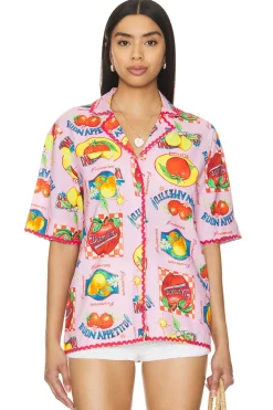 Women Damson Madder Lingerie & Sleepwear>Chlo Shirt