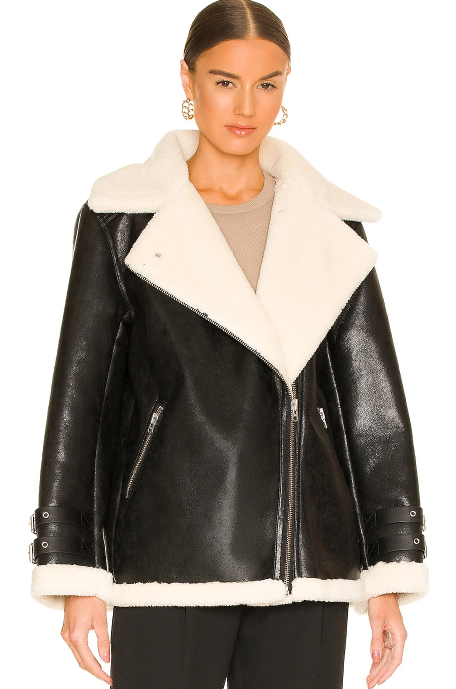 Women L'Academie Jackets & Coats>Cian Moto Jacket