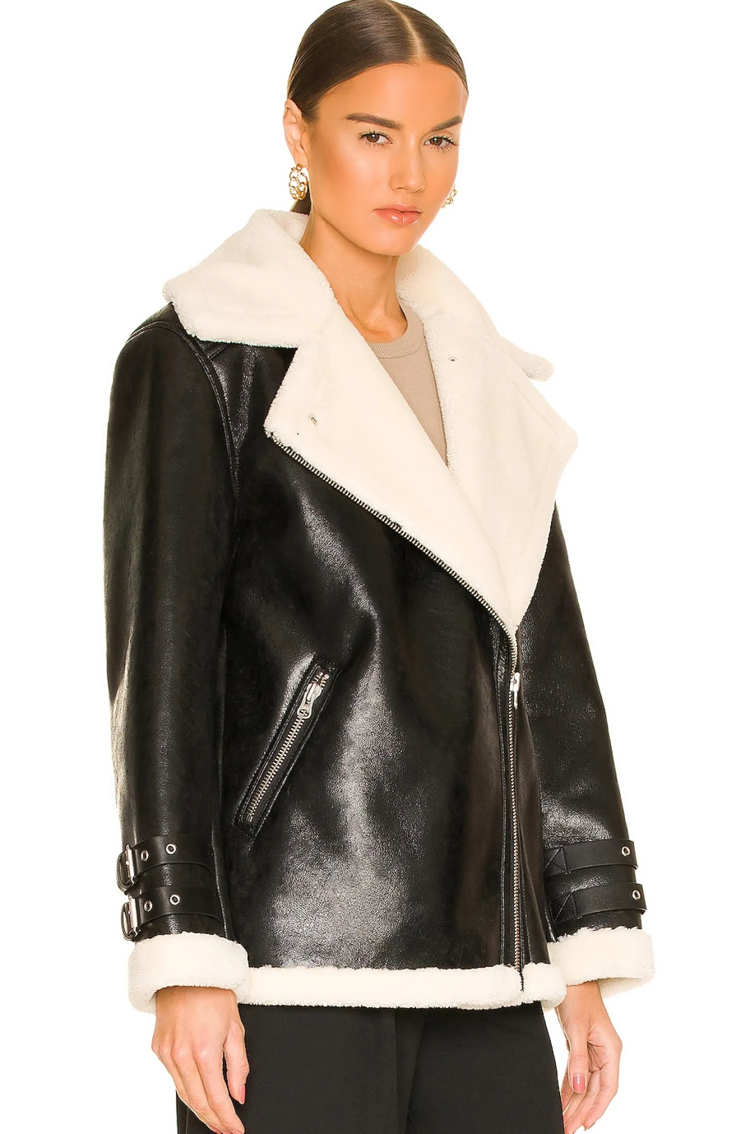 Women L'Academie Jackets & Coats>Cian Moto Jacket