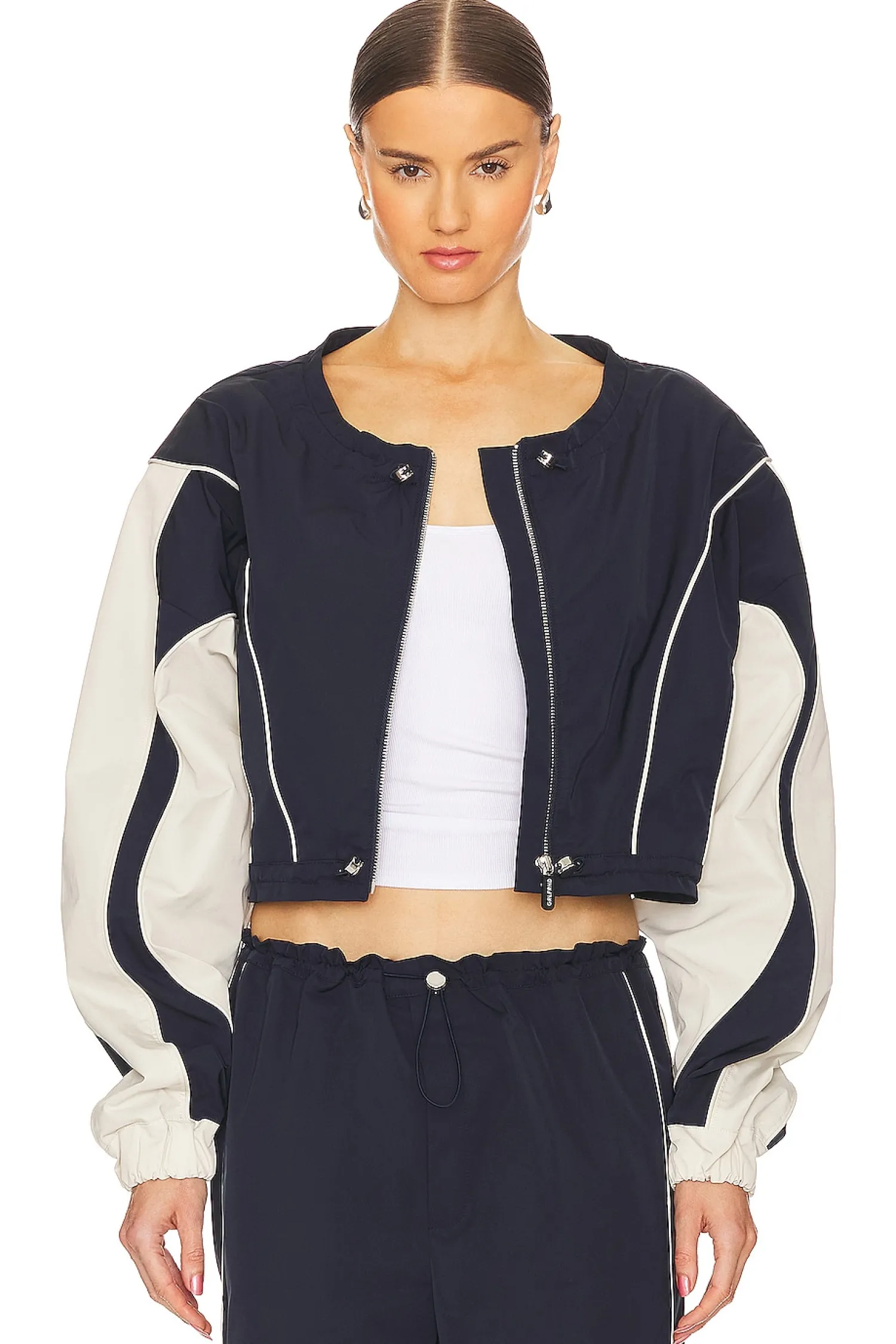 Women GRLFRND Jackets & Coats>Cinched Bomber Jacket