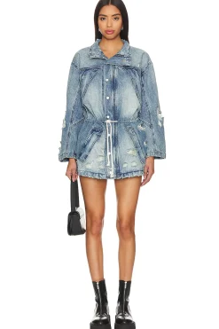Women RTA Jackets & Coats>Cinched Waist Parka
