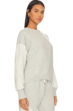 Women NSF Loungewear>Cj Reverse Sleeve Crewneck Sweatshirt