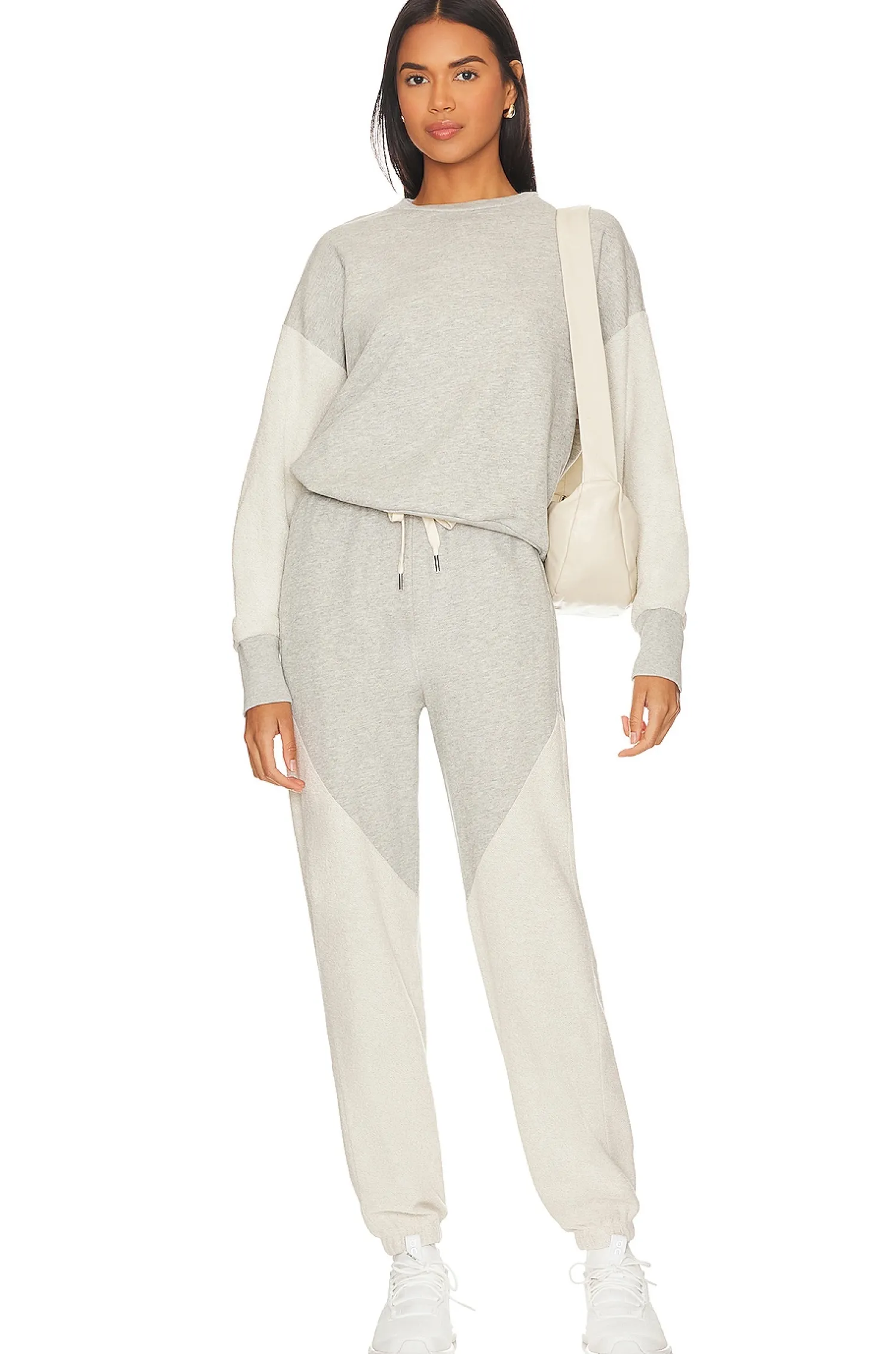 Women NSF Loungewear>Cj Reverse Sleeve Crewneck Sweatshirt