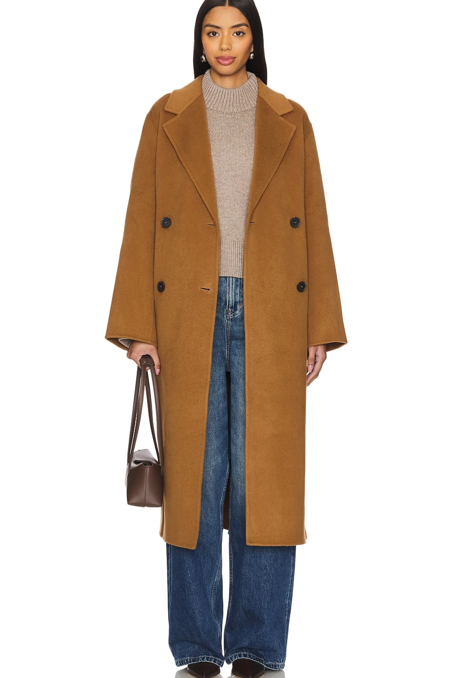 Women Ivy Oak Jackets & Coats>Clara Double Breasted Oversized Coat