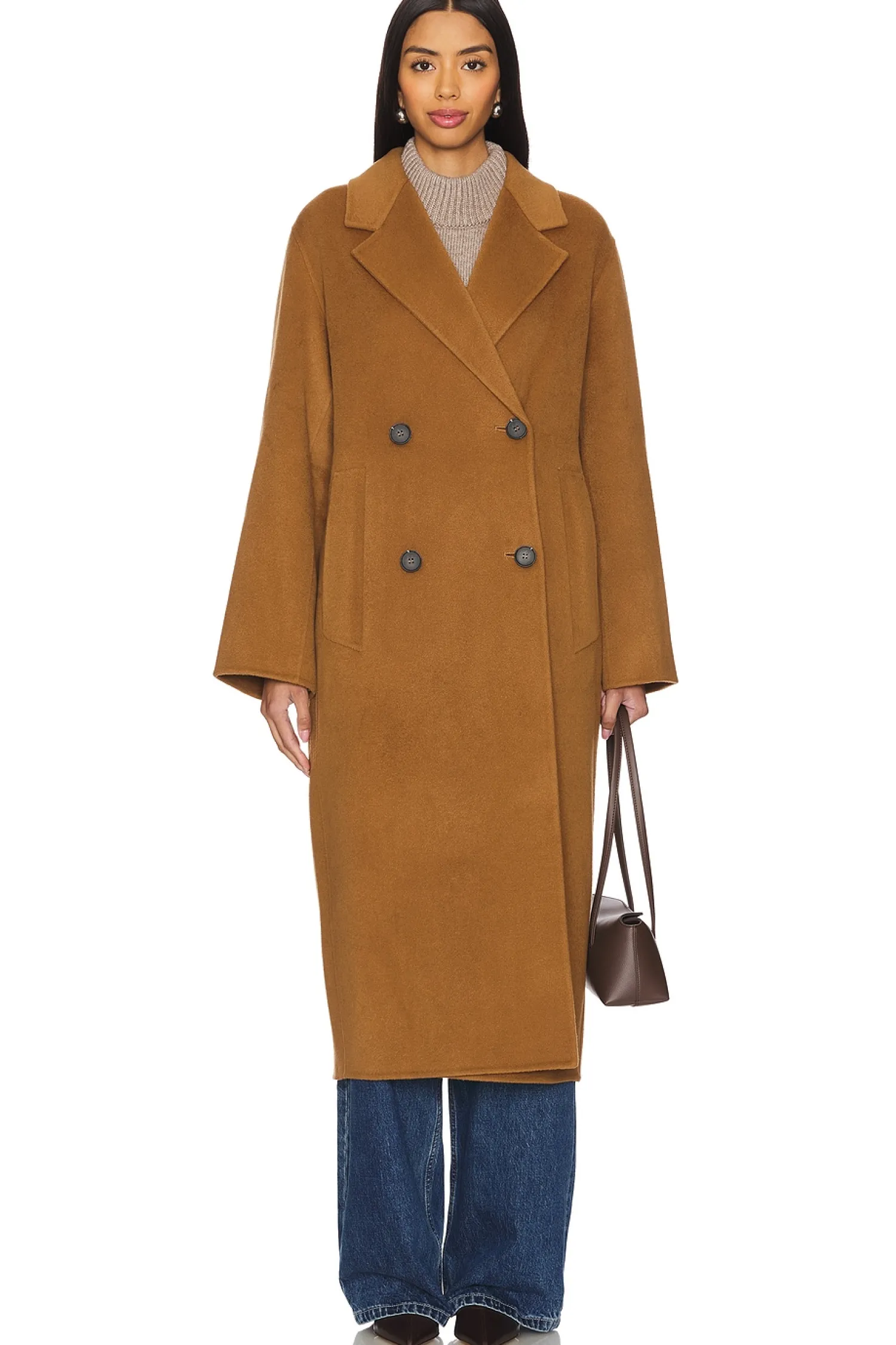 Women Ivy Oak Jackets & Coats>Clara Double Breasted Oversized Coat
