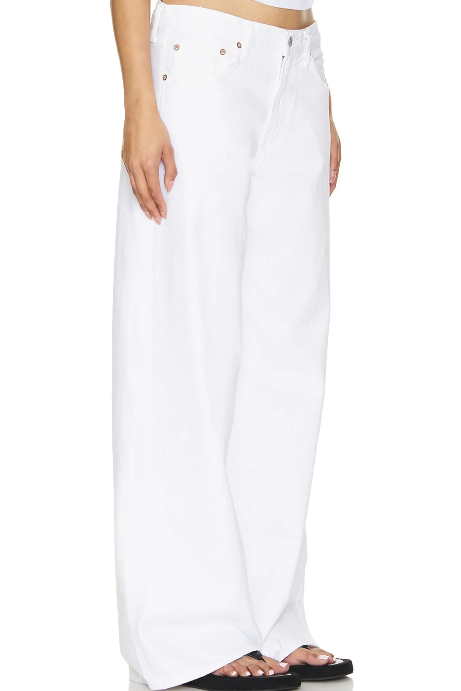 Women AGOLDE Pants>Clara Low Rise Baggy Flare