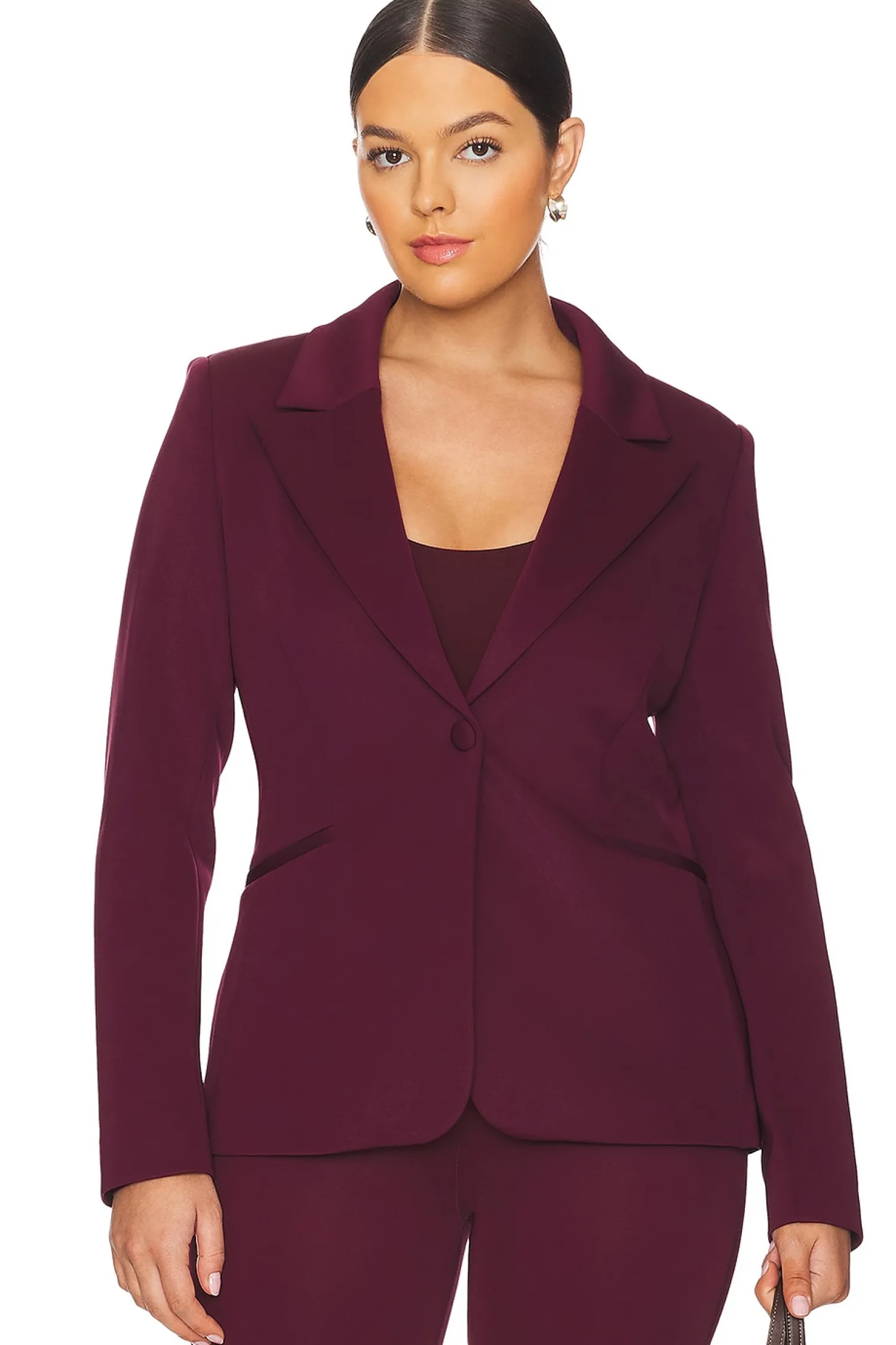 Women Good American Jackets & Coats>Classic Fitted Blazer