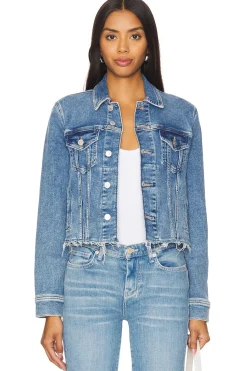 Women 7 For All Mankind Jackets & Coats>Classic Trucker Jacket