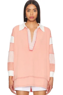 Women Free People Loungewear>Clean Prep Polo