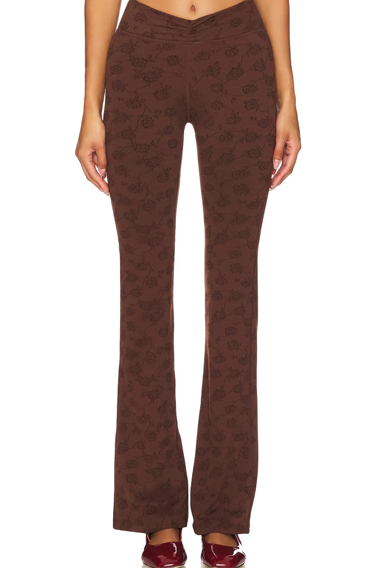 Women Frankies Bikinis Pants>Clementine Shine Jacquard Legging
