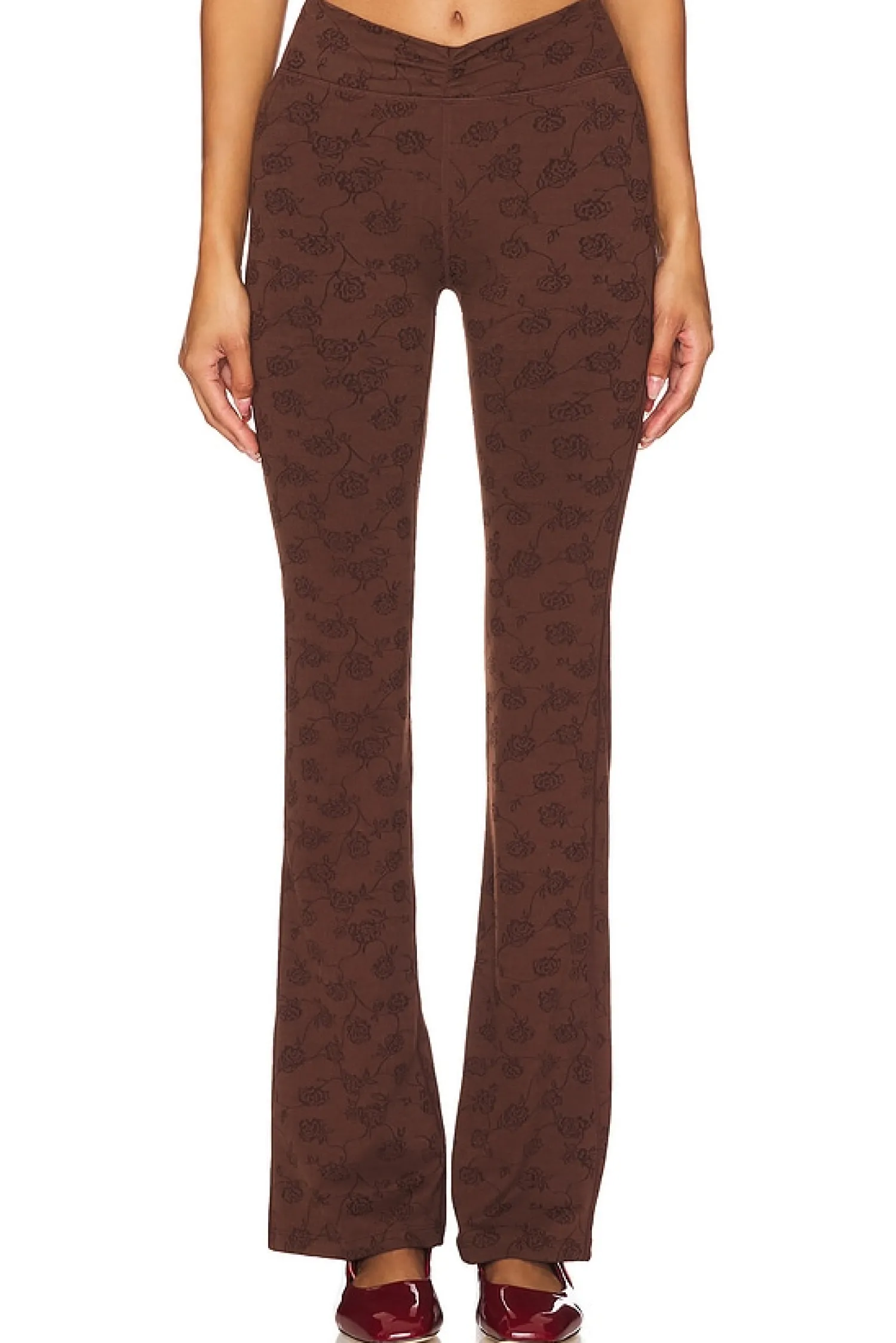 Women Frankies Bikinis Pants>Clementine Shine Jacquard Legging