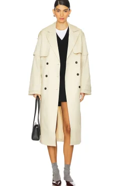 Women ALLSAINTS Jackets & Coats>Clyde Trench