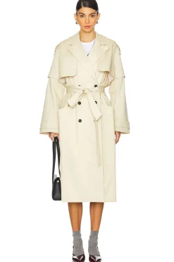 Women ALLSAINTS Jackets & Coats>Clyde Trench