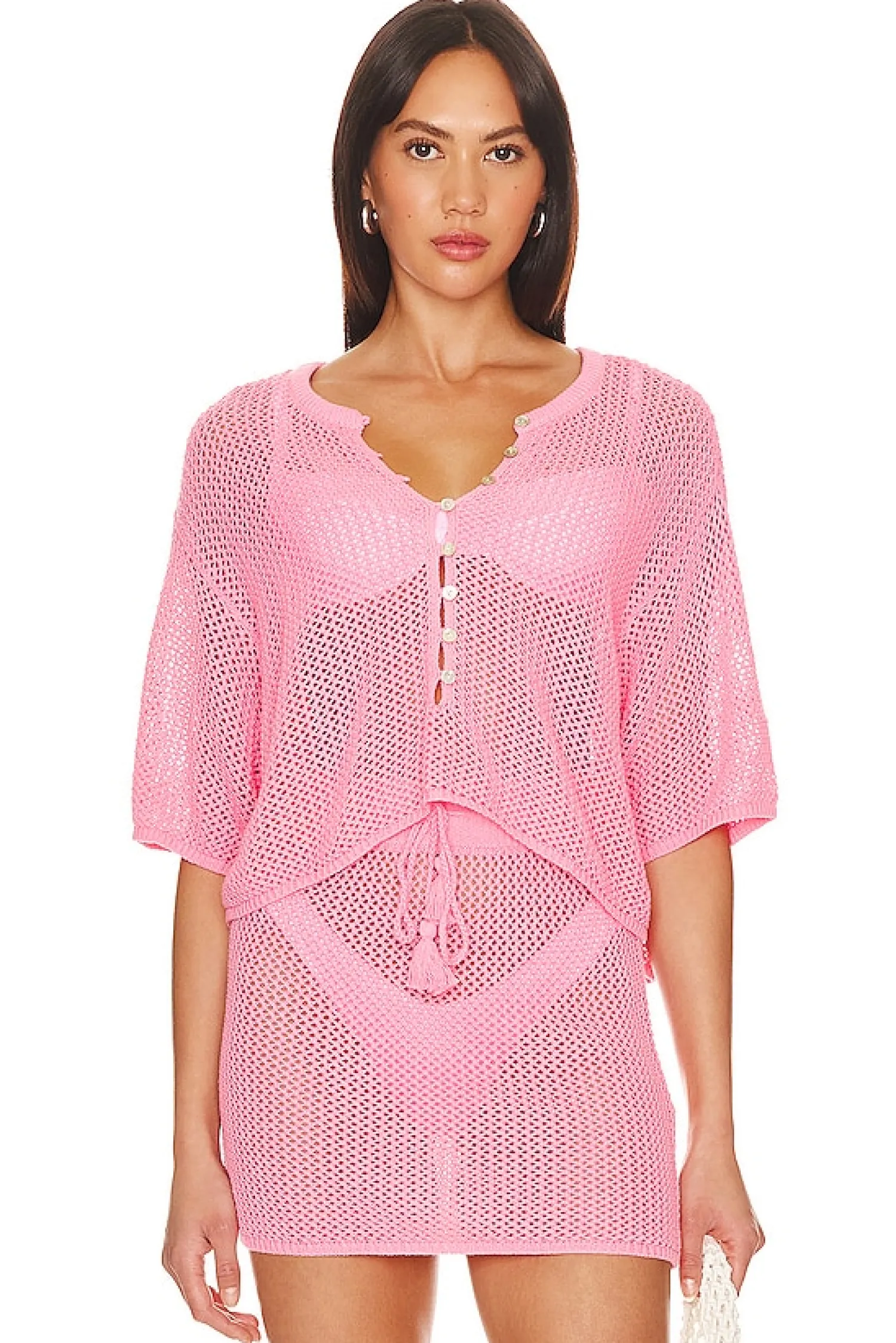 Women LSPACE Matching Sets>Coast Is Clear Top