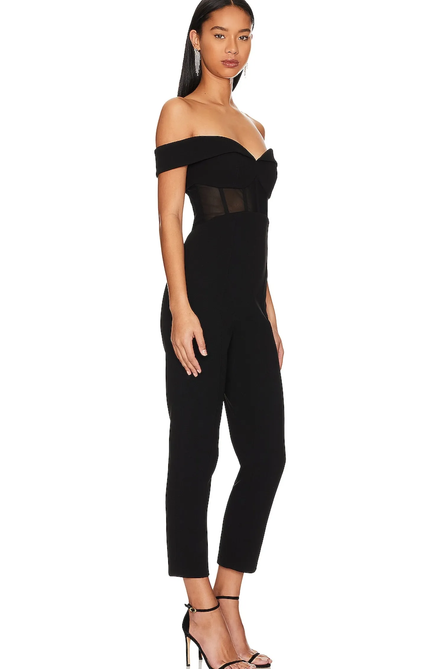 Women MISHA Jumpsuits>Colby Bonded Jumpsuit