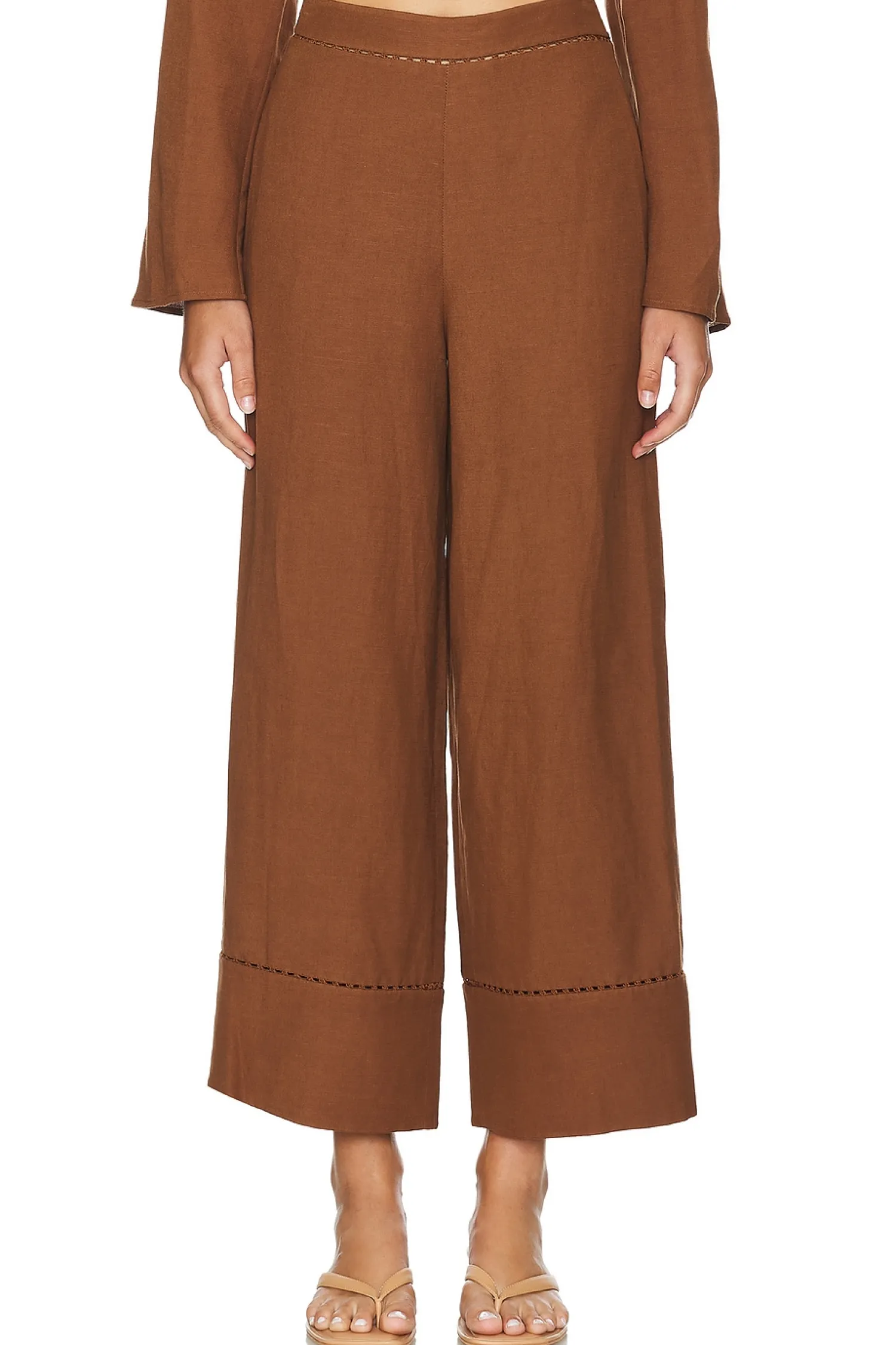Women SIMKHAI Pants>Colley Cropped Straight Leg Pant