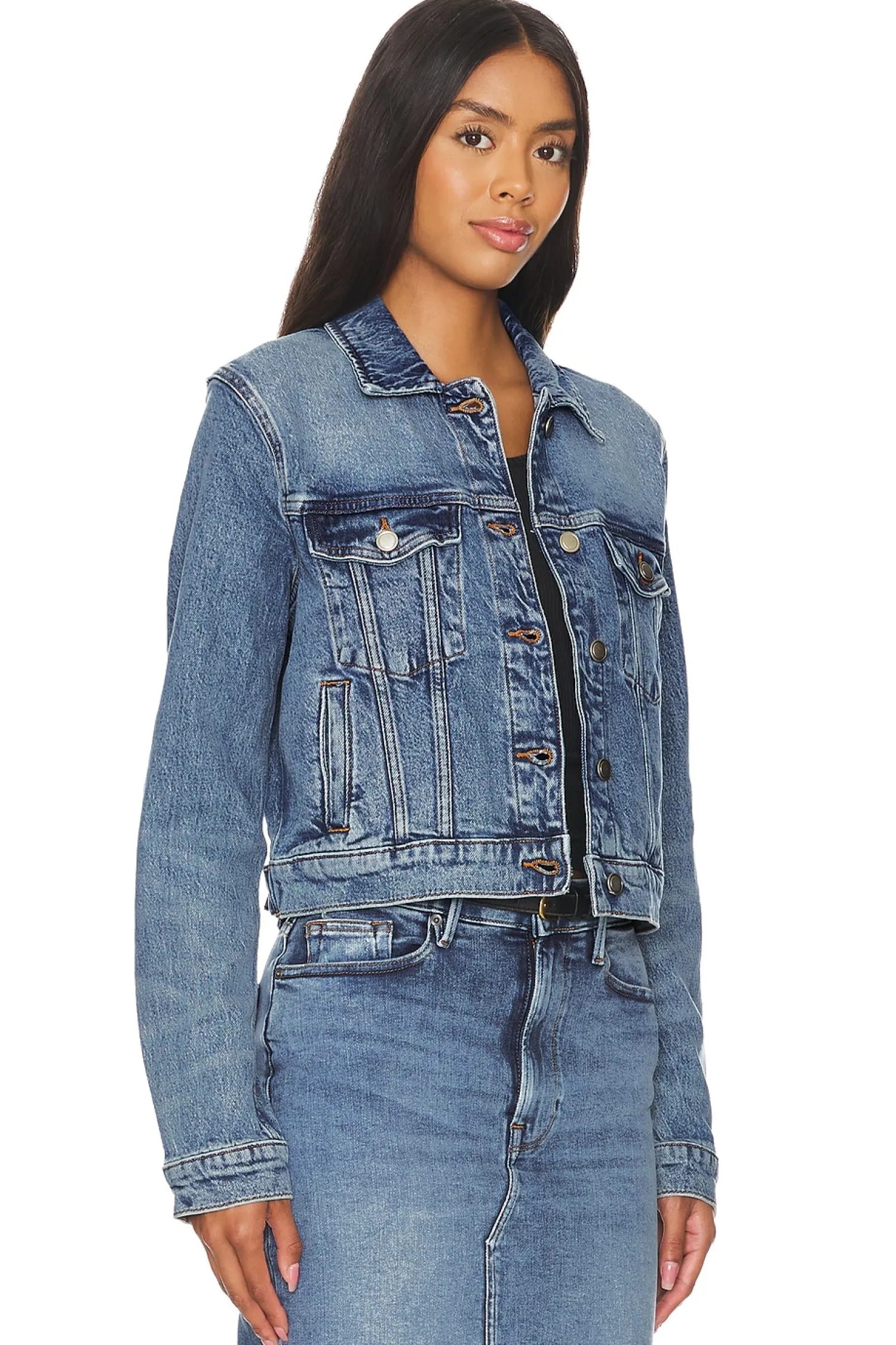 Women Good American Jackets & Coats>Committed To Fit Jacket