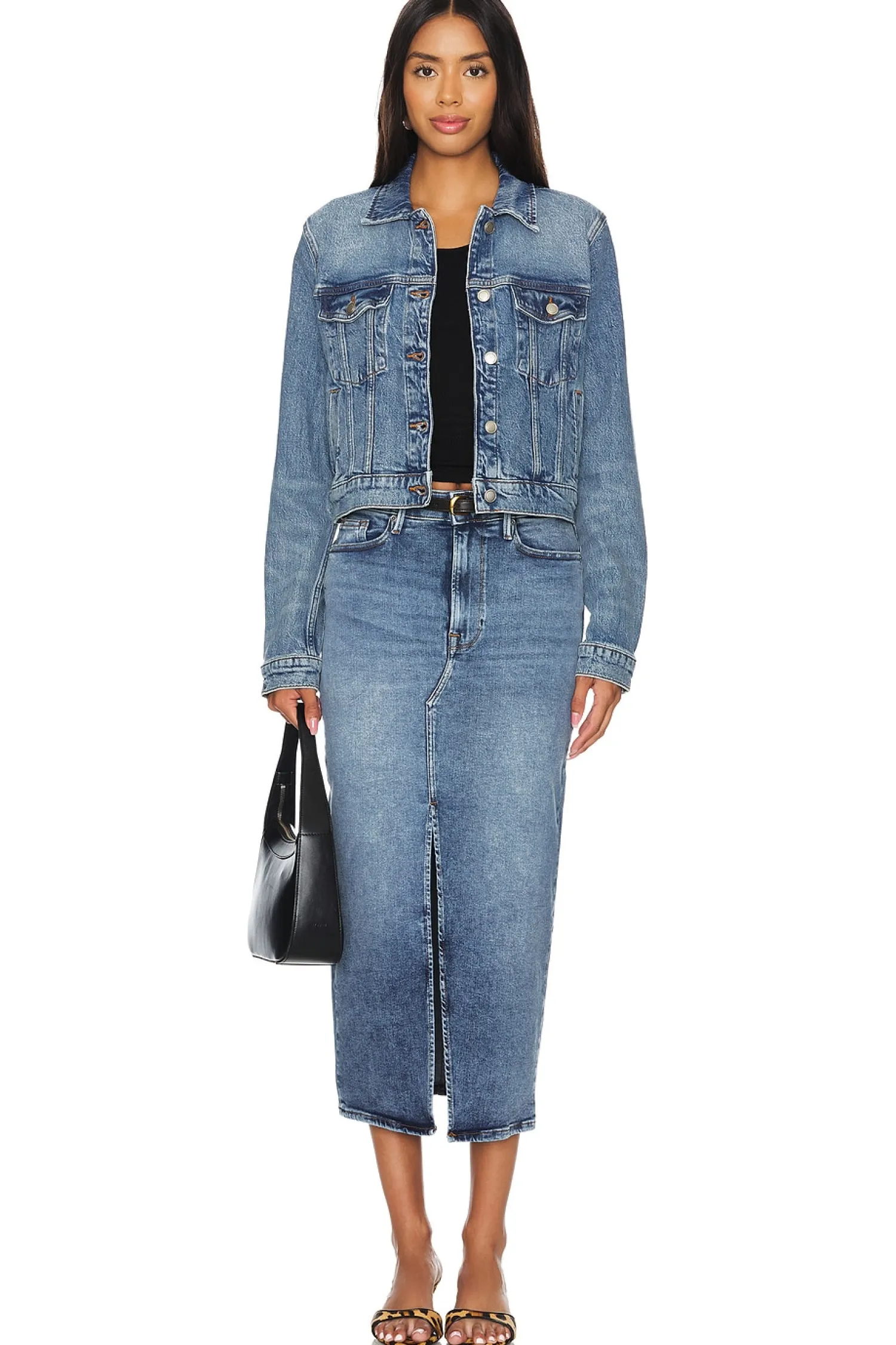 Women Good American Jackets & Coats>Committed To Fit Jacket