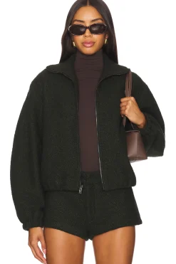 Women Amanda Uprichard Jackets & Coats>Como Bomber Jacket