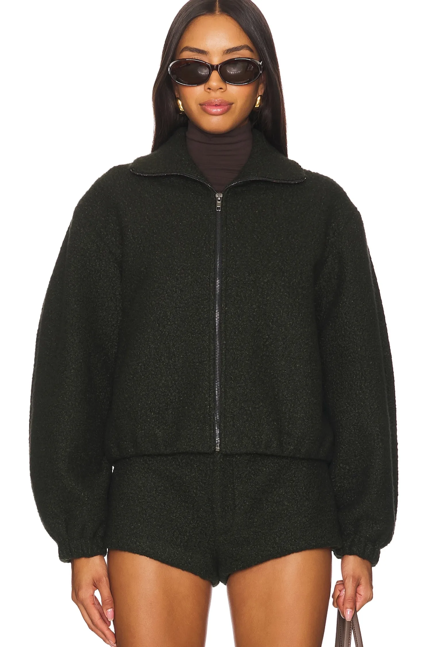 Women Amanda Uprichard Jackets & Coats>Como Bomber Jacket