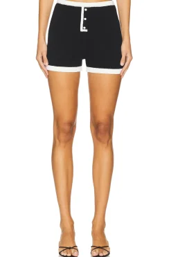 Women House of Sunny Matching Sets>Contrast Hot Pants