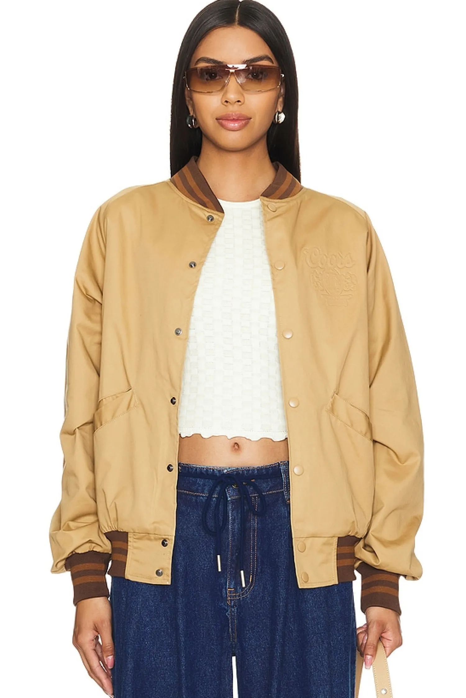 Women The Laundry Room Jackets & Coats>Coors Light Ghost Stadium Jacket