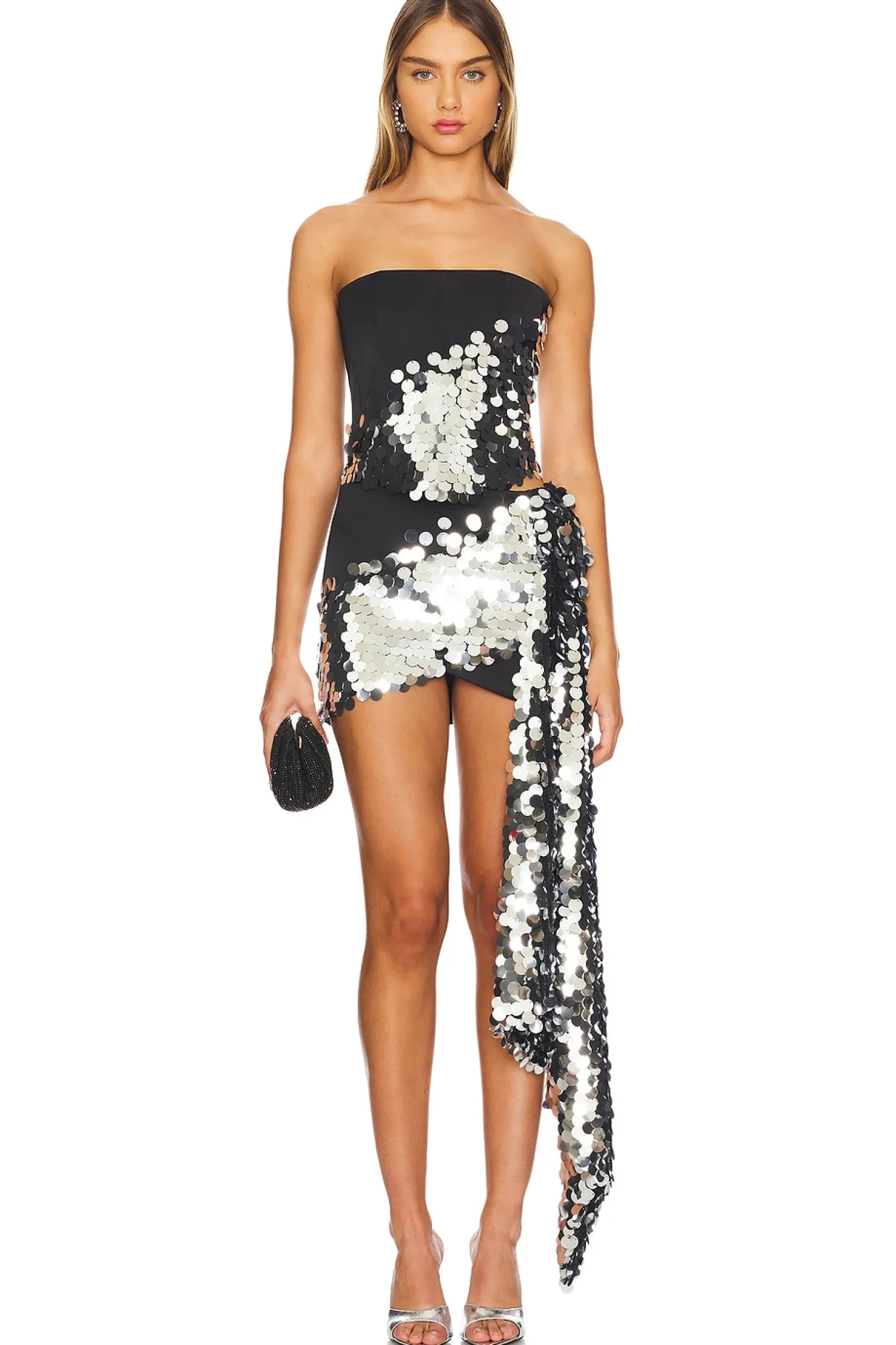 Women Santa Brands Matching Sets>Corset With Sequins
