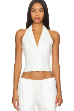 Women Frankies Bikinis Matching Sets>Cottage Poplin Halter
