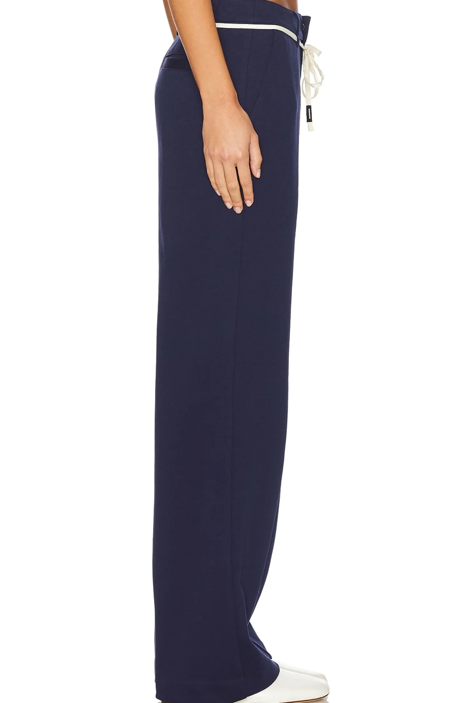 Women MONROW Pants>Cotton Knit Trousers