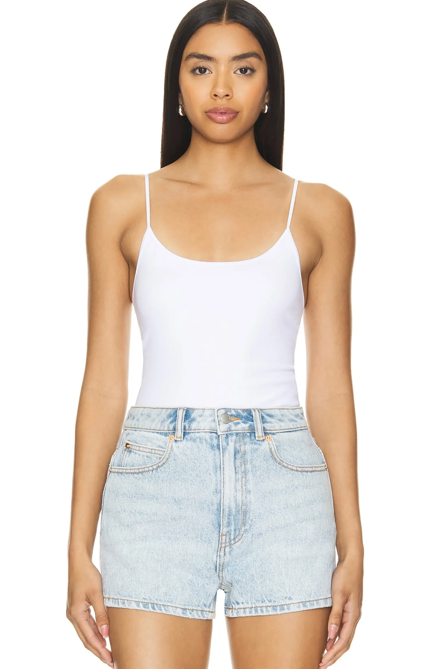 Women Alexander Wang Lingerie & Sleepwear>Cotton Rib Seamless Tank Bodysuit