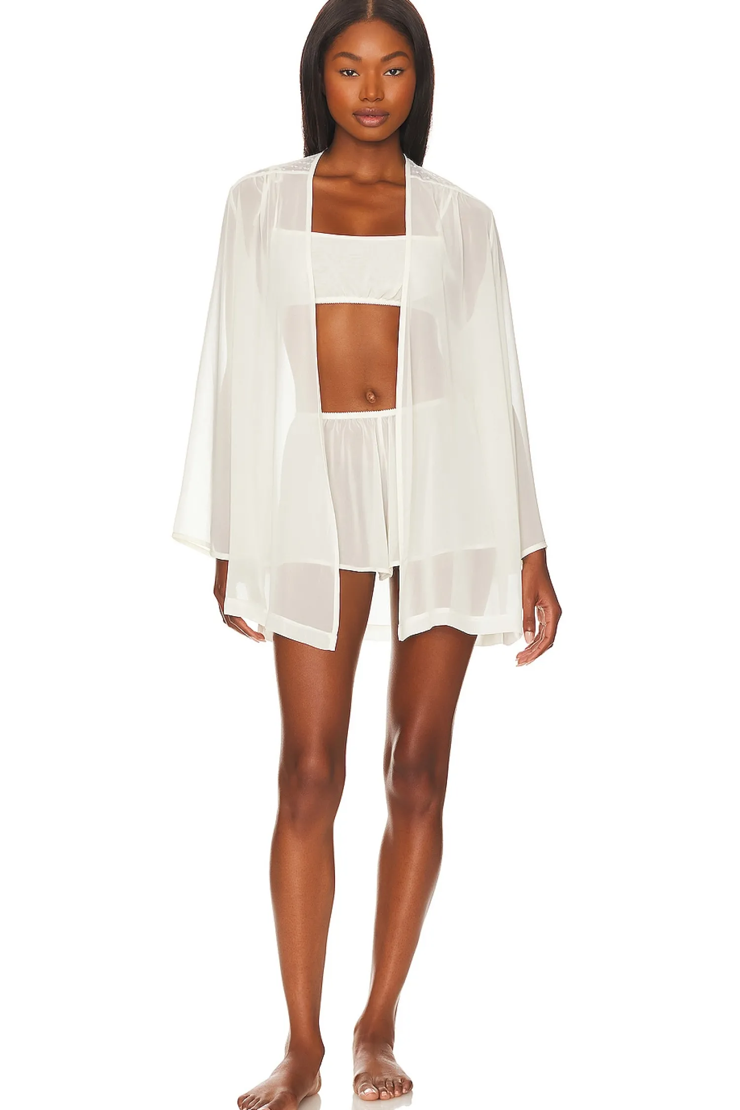 Women Only Hearts Lingerie & Sleepwear>Coucou Lola Angel Sleeve Robe