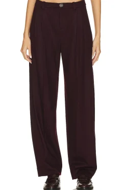 Women Vince Pants>Cozy Wool Pleat Front Pant