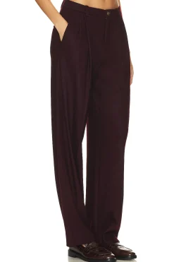 Women Vince Pants>Cozy Wool Pleat Front Pant