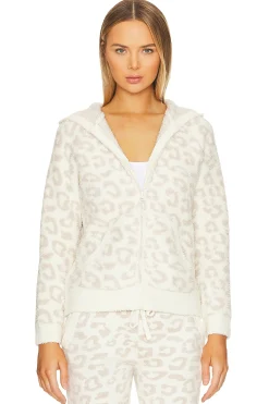 Women Barefoot Dreams Loungewear>CozyChic In The Wild Zip Hoodie