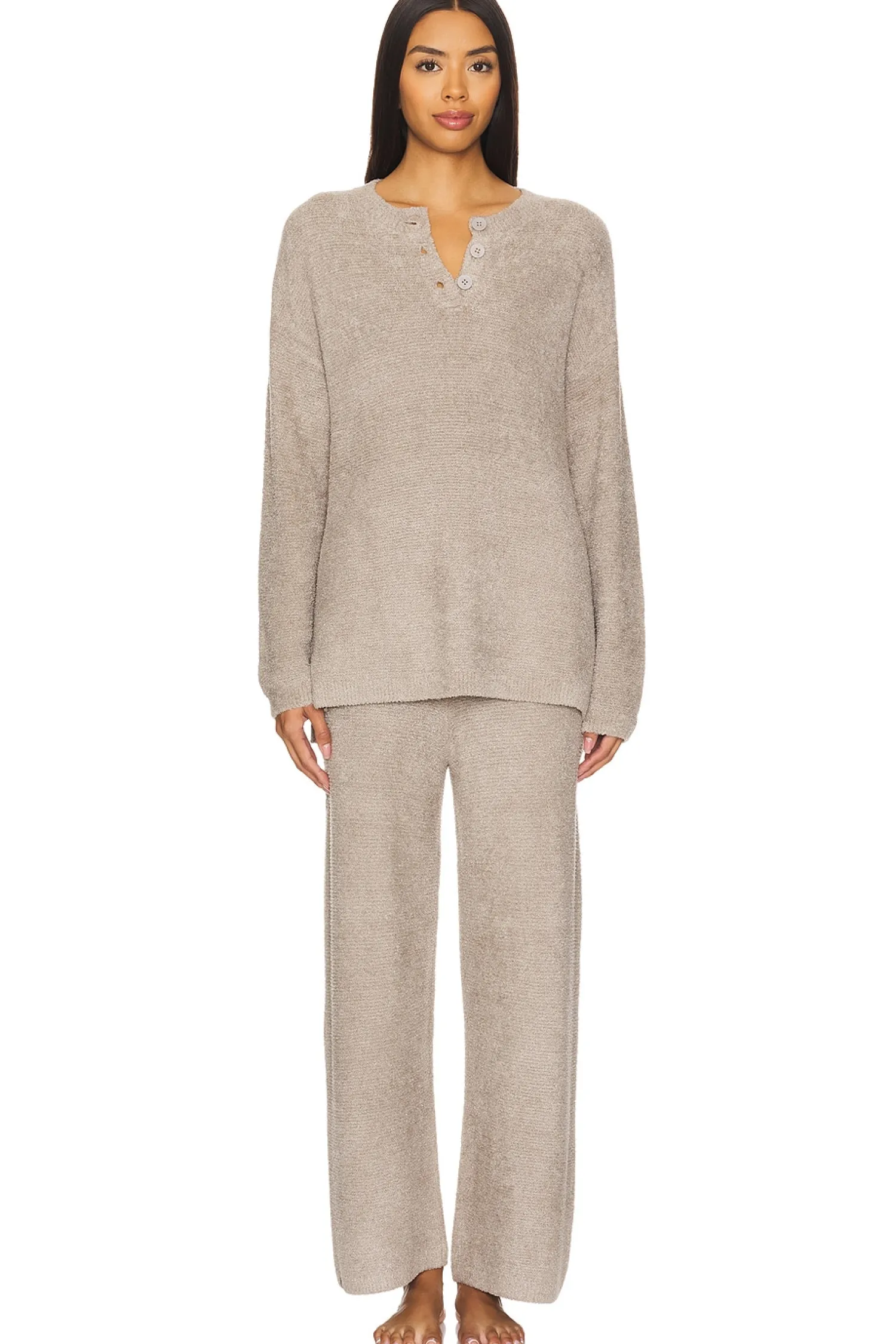 Women Barefoot Dreams Matching Sets>CozyChic Lite Textured Pullover