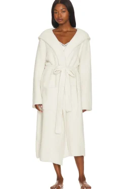 Women Barefoot Dreams Lingerie & Sleepwear>CozyChic Ribbed Hooded Robe