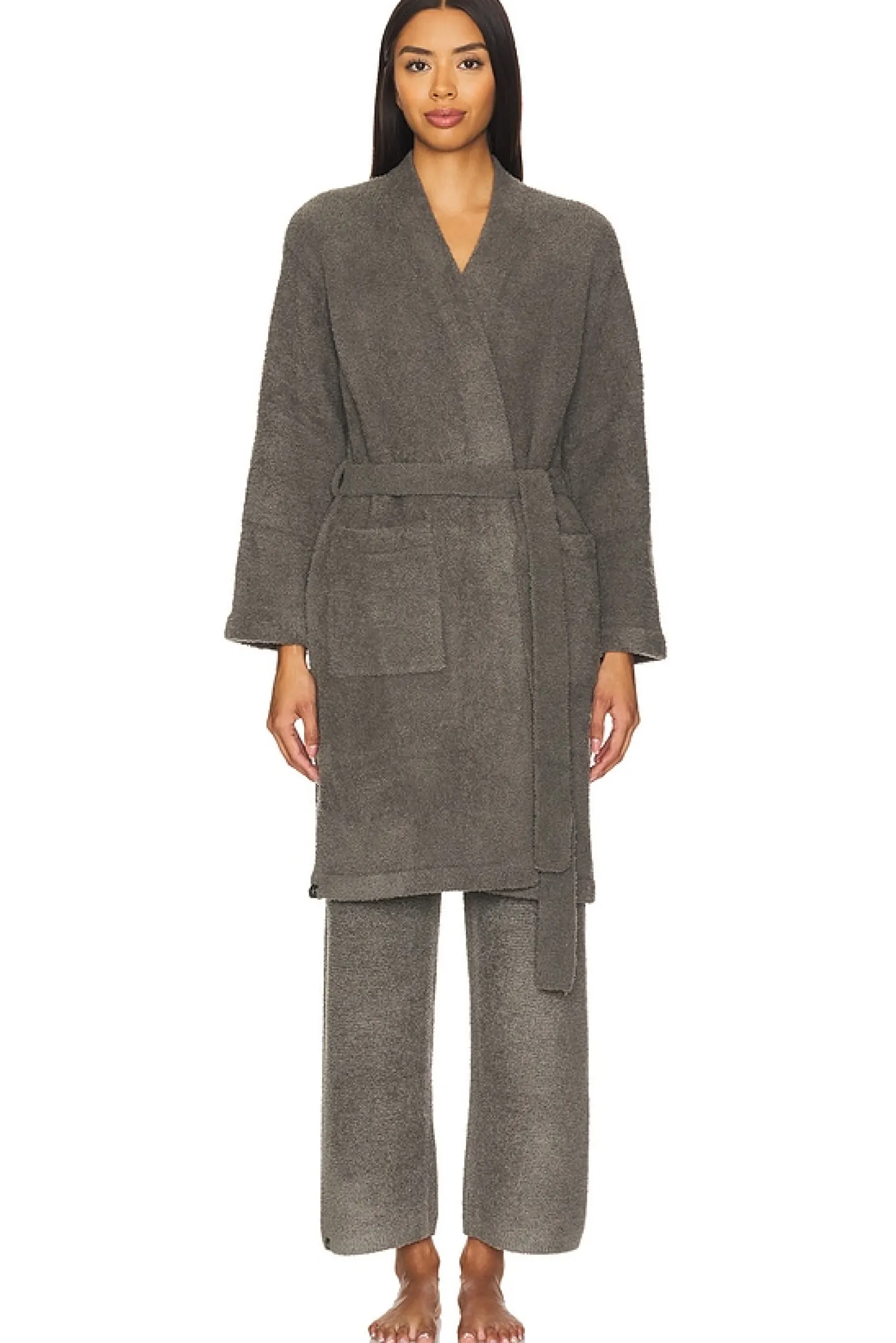 Women Barefoot Dreams Lingerie & Sleepwear>CozyChic Solid Robe
