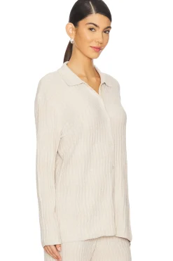 Women Barefoot Dreams Lingerie & Sleepwear>CozyChic Ultra Light Wave Shirt